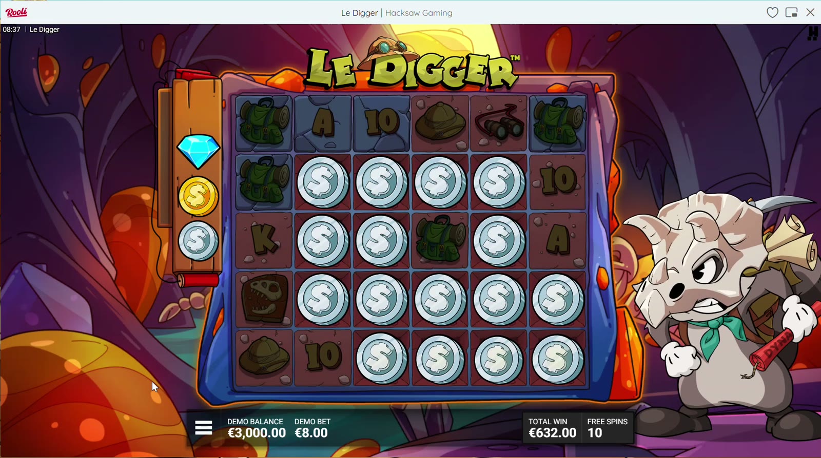 Slots at Rooli